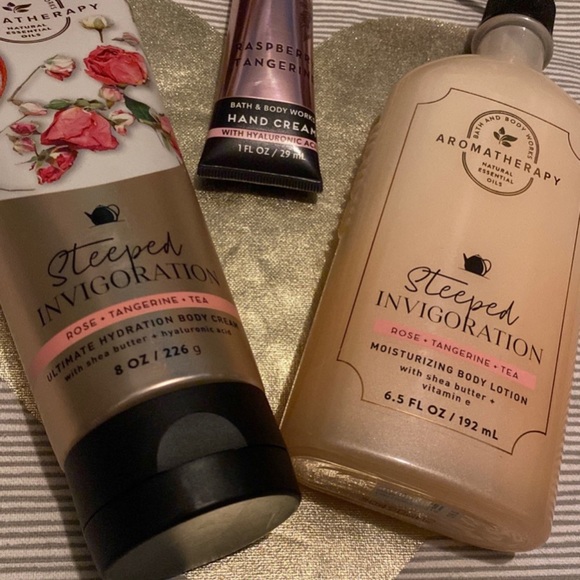 NEW Bath and Body Works Aromatherapy Invigoration Rose Tangerine + Free Gifts! - Picture 12 of 12